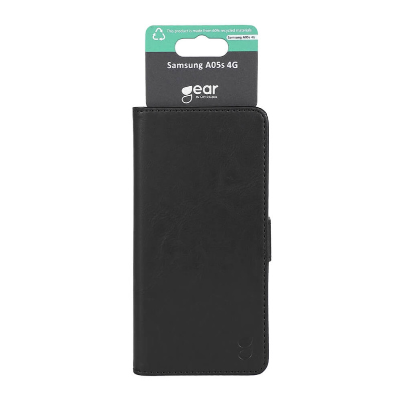 GEAR Wallet kotelo, musta Samsung Galaxy A05s