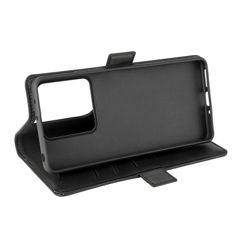 GEAR Wallet cover, sort til Xiaomi Redmi Note 13 Pro 5G