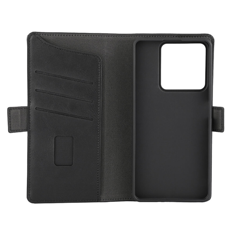 GEAR Wallet kotelo, musta Xiaomi Redmi Note 13 Pro 5G