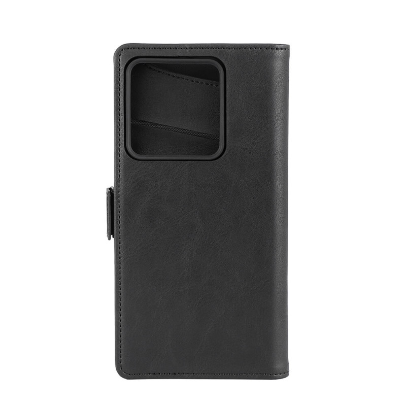 GEAR Wallet cover, sort til Xiaomi Redmi Note 13 Pro 5G