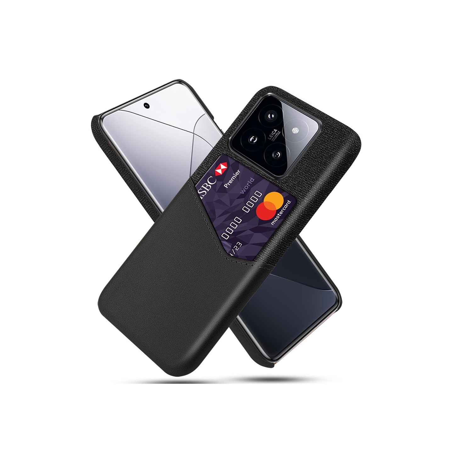 Xiaomi 14 KSQ - kotelon puhelinkotelolle korttipaikalla