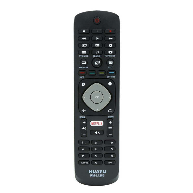 HUAYU TV remote control Replacement for RM - L1285 Philips LCD LED