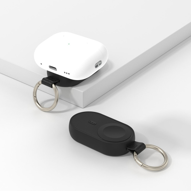 Qi trådløs strømbank til Apple Watch - serien 1 - 9 1200mAh