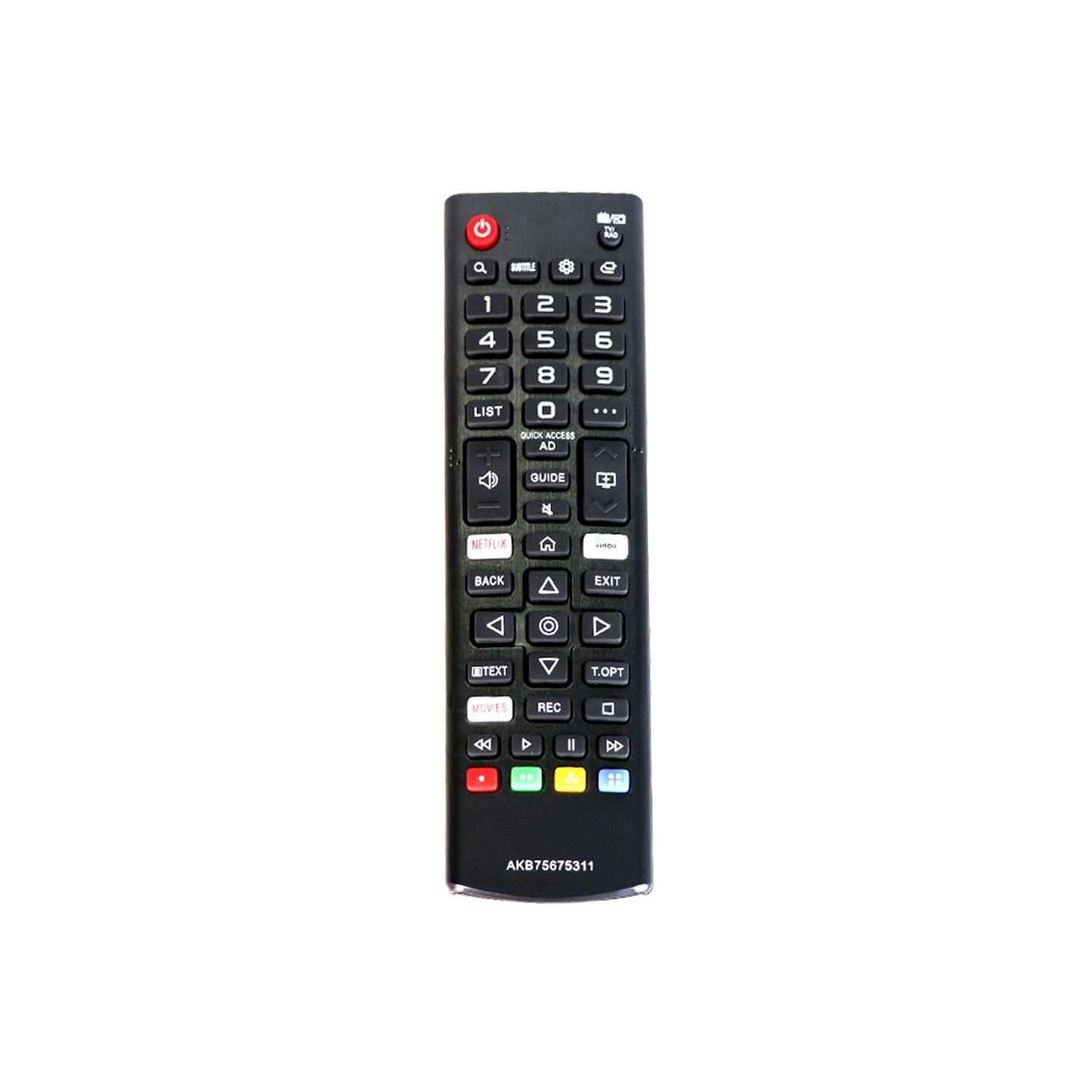 TV remote control Replacement for AKB75675311 LG TV