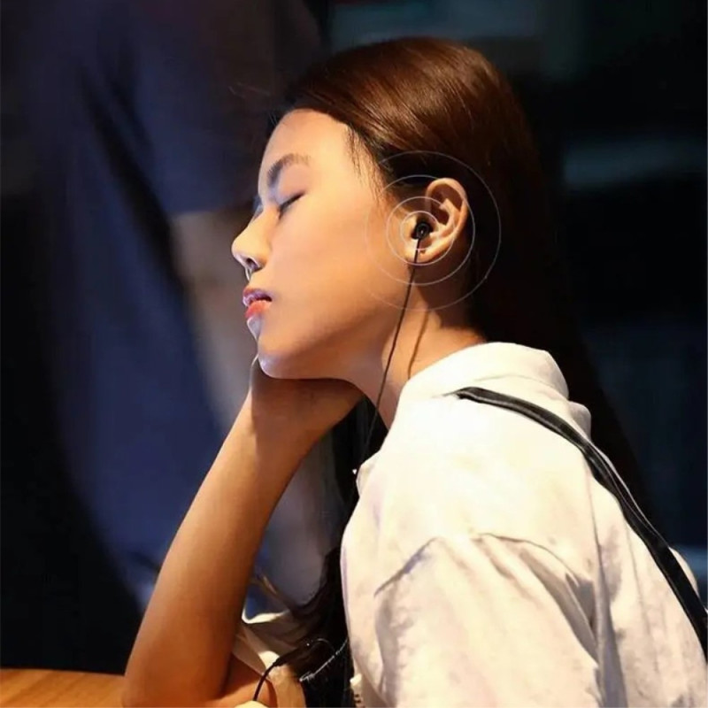 USB - C headset in - ear headphones sleep noise isolation - White