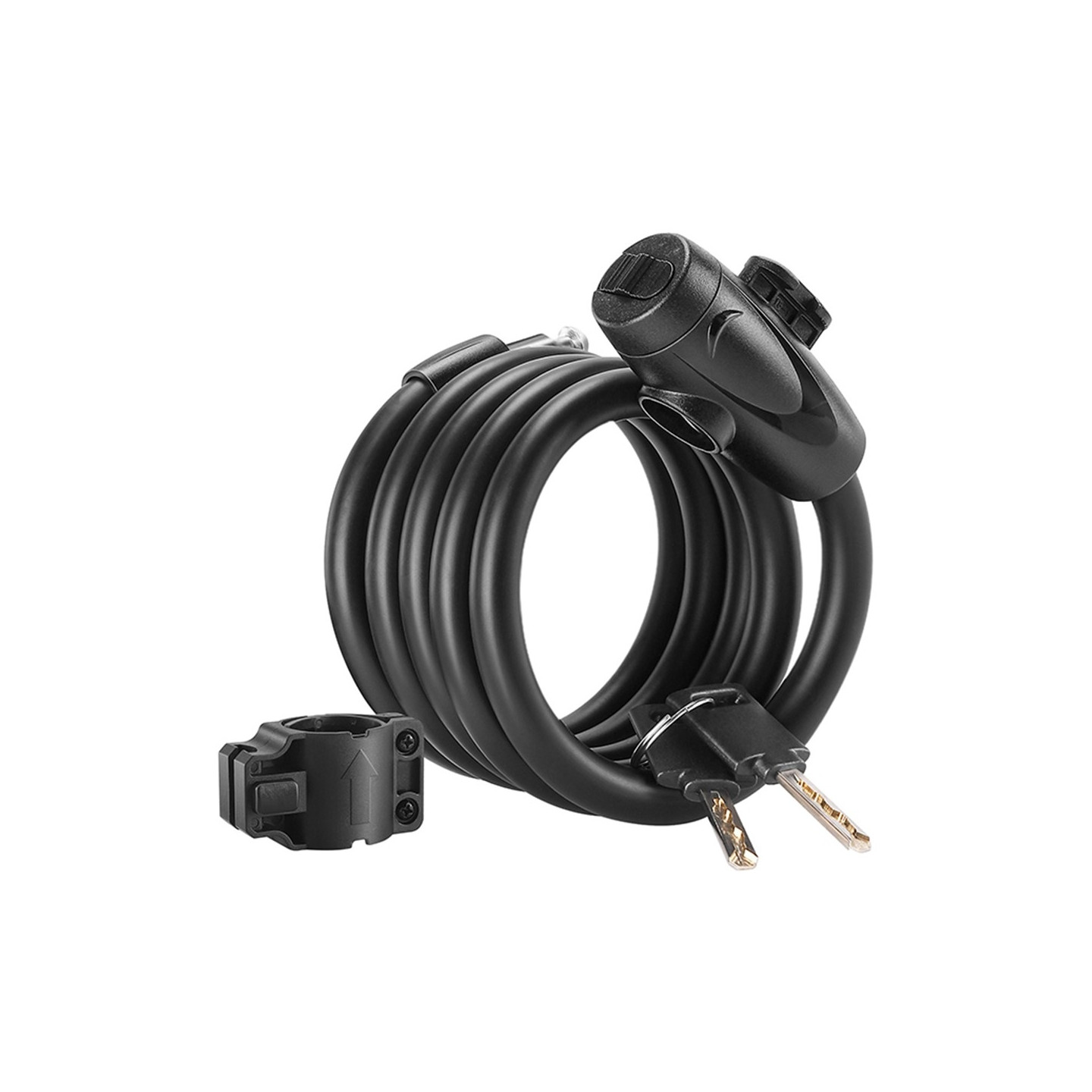 WEST BIKING 1.2m Bicycle lock Anti - freeze Steel cable Anti - theft