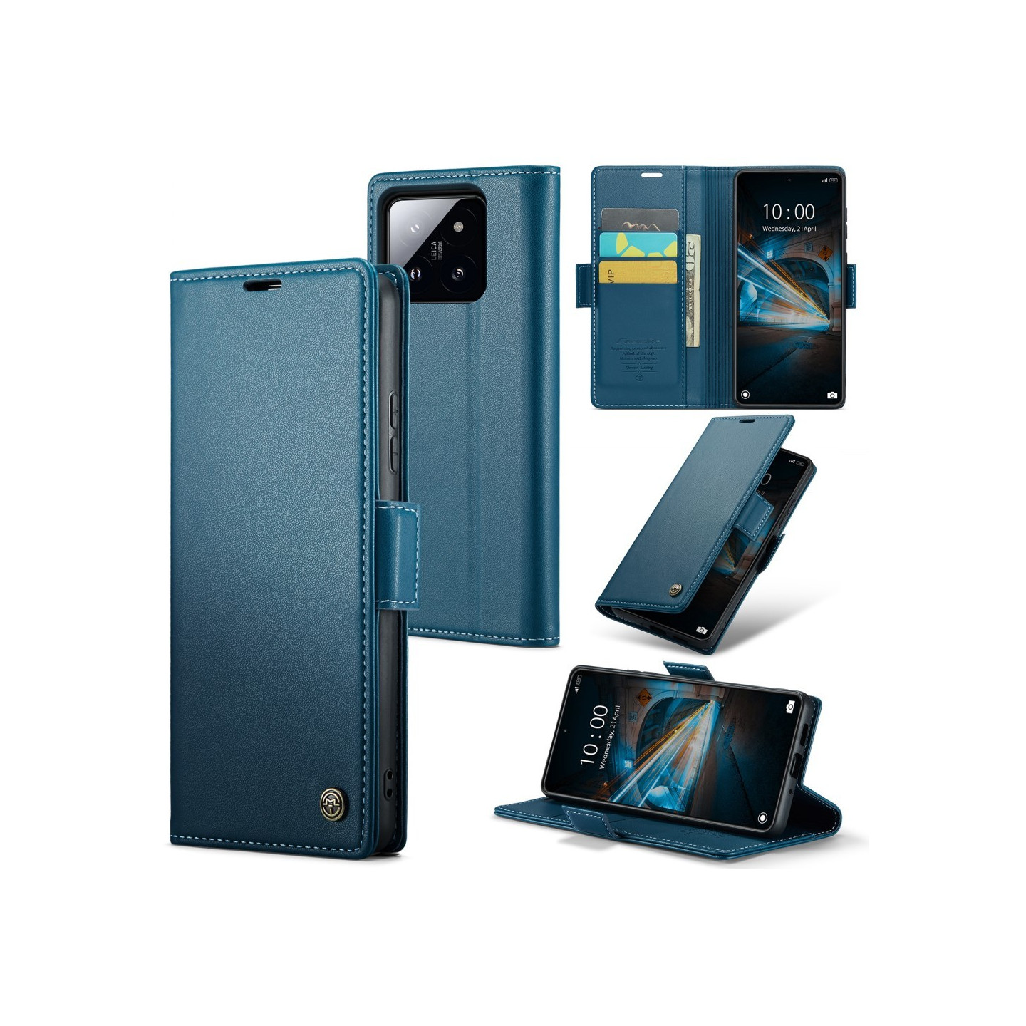 CASEME Retro Wallet Case for Xiaomi 14