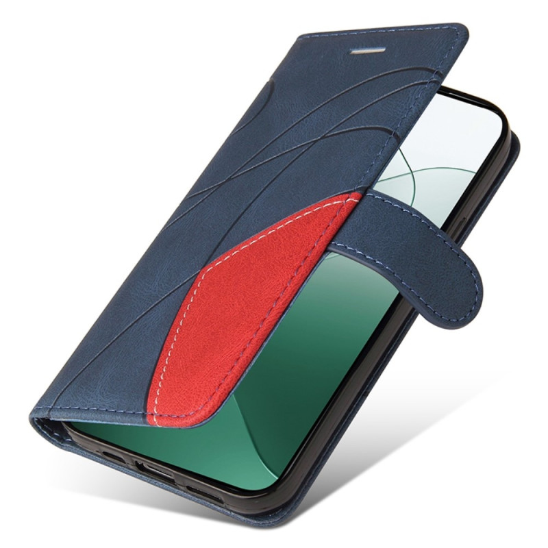 Til Xiaomi 14 KT - serie - 1 dobbeltfarve tegnebog