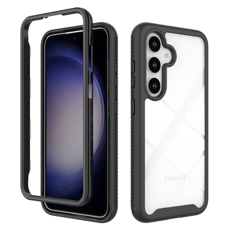 Til Samsung Galaxy S24 PC+TPU - deksel med støtsikker telefonveske