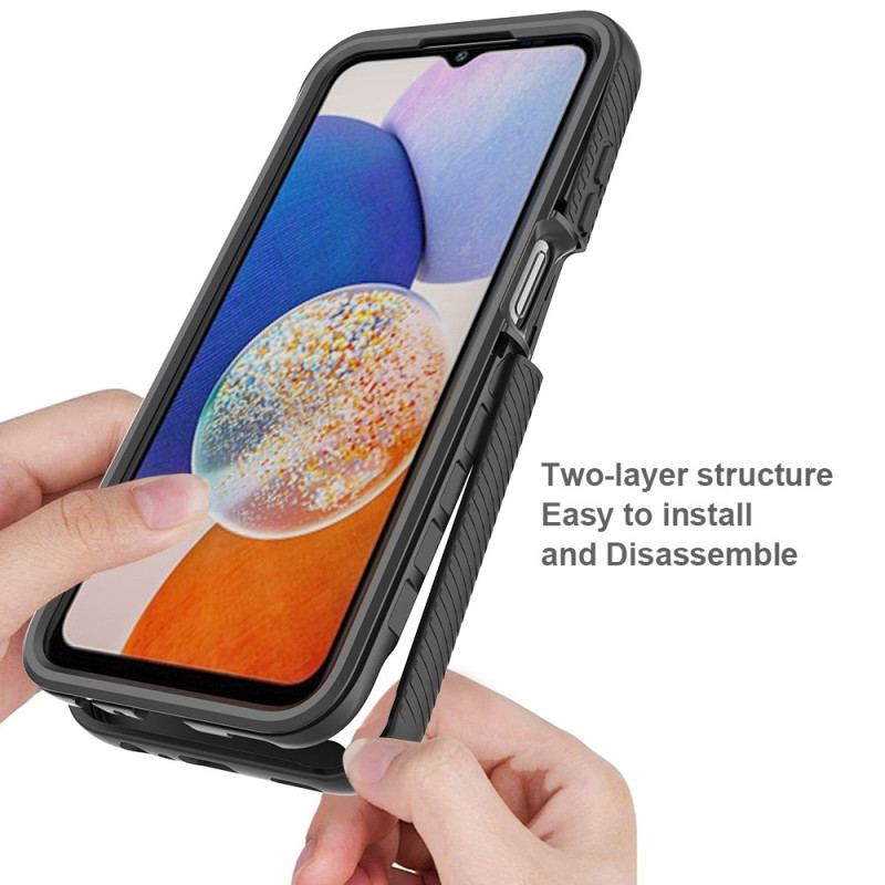 Til Samsung Galaxy A15 Case PC+TPU Støddæmpende Mobiltelefon Bagside