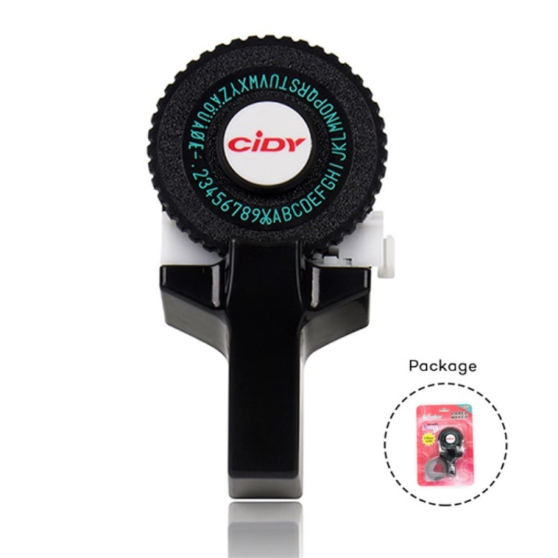 labelmaskine med 2 stk 9 mm til Motex 3D printer label