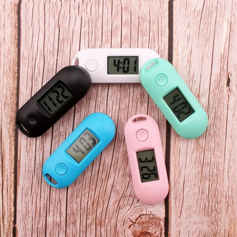 Student Luminous Keychain Hanging Clock Digital Electronic
