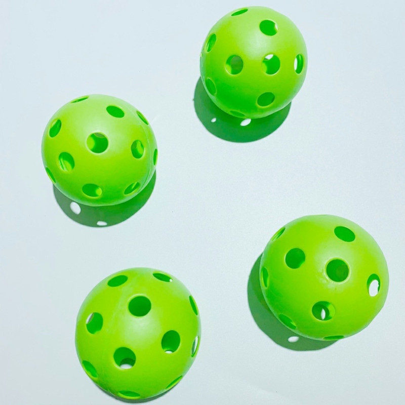 Pickle Ball - mailasarja, 2 mailaa, 4 suolakurkkupalloa