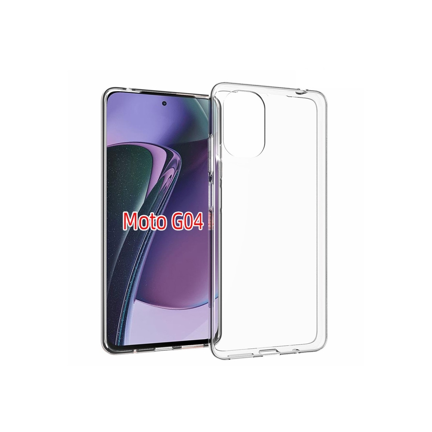 For Motorola Moto G04 4G / G24 4G Case TPU Cover Back