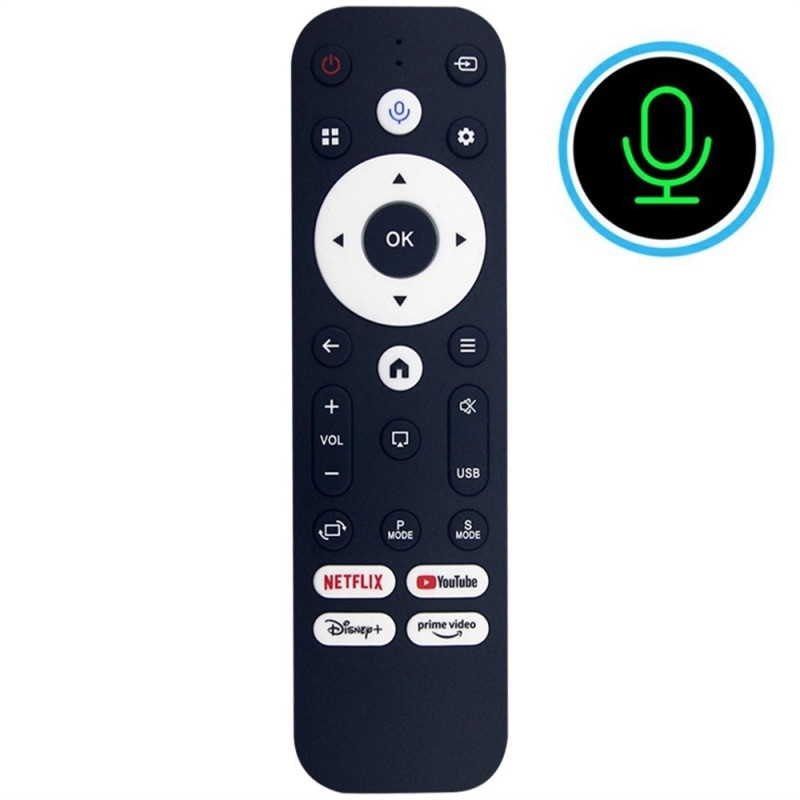 Replacement Remote Control HY320 for Gaimoo Projector with Voice Function