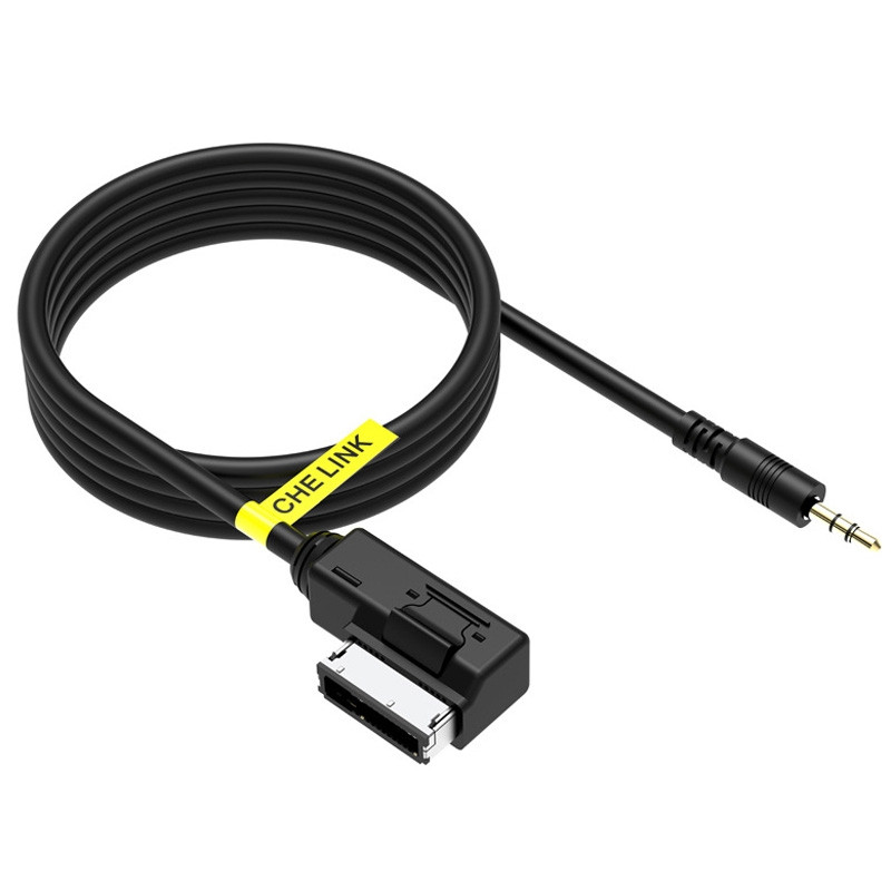 AMI-lydkabel for A6L A8 Q5 Q7 Volkswagen MDI-BOX-grensesnitt AUX-kontakt