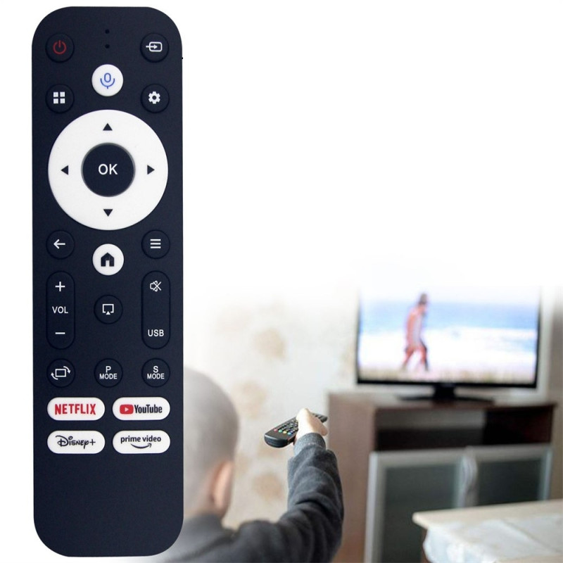 Udskiftning af fjernbetjening HY320 til Gaimoo-projektor med stemmefunktion