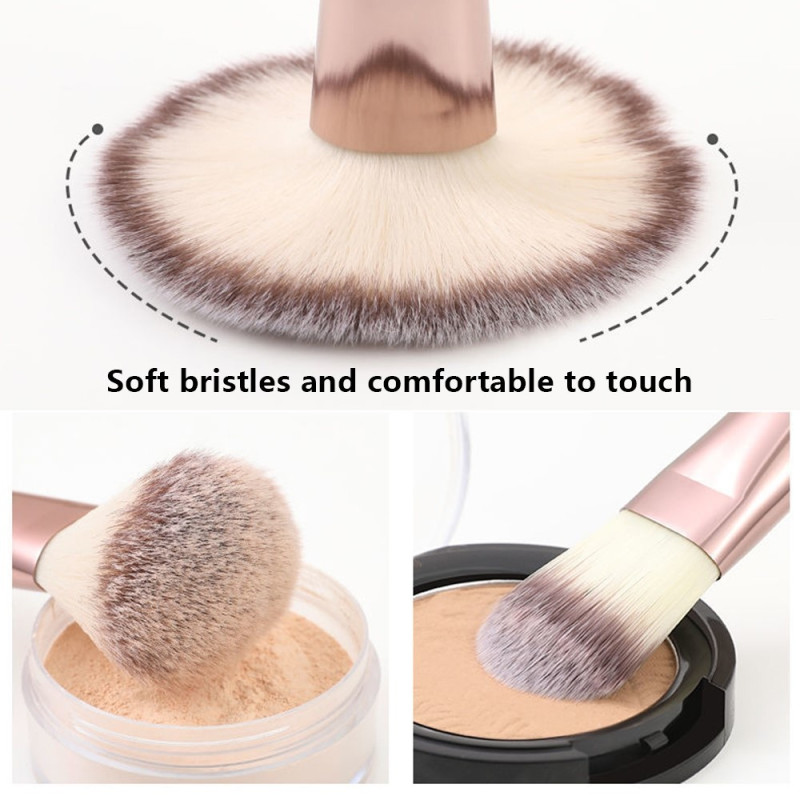 BANFI 7 stk Eyeshadow Foundation Lip Makeup Børste Sæt med æske