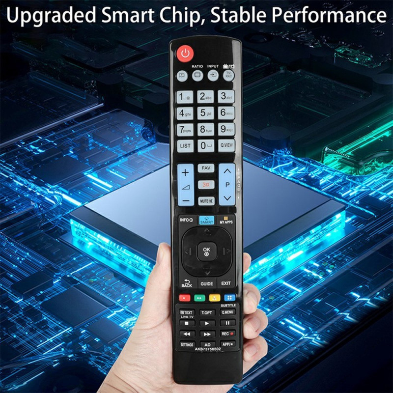 TV remote control Replacement for AKB73756502 For LG TV