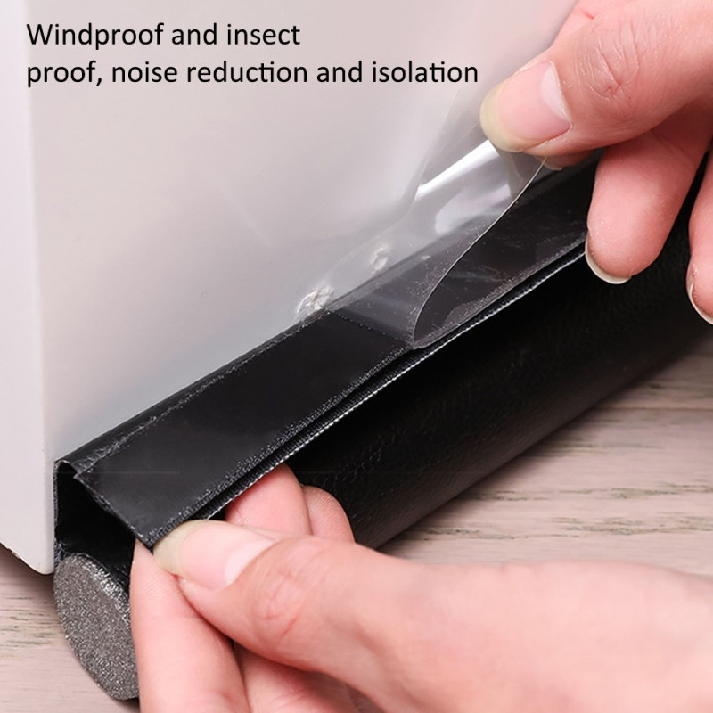 Dørforsegling Strip Dør Spor Gap Filler Lydisolering Skumtape