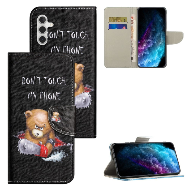 For Samsung Galaxy A15 Wallet Stand Case Pattern Phone Cover