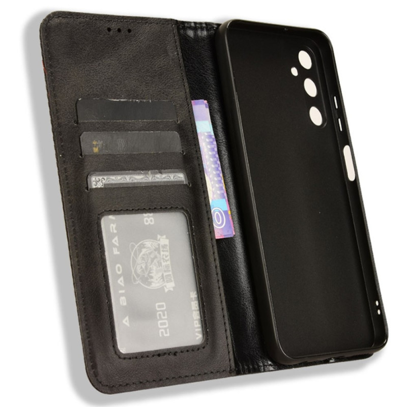 Wallet Stand Flip Phone Case for Samsung Galaxy A05s - Black