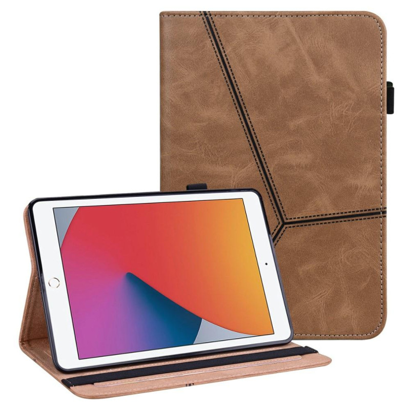 For iPad 10.2 (2021)/(2020)/(2019) Plain PU - Leather Tablet Cover