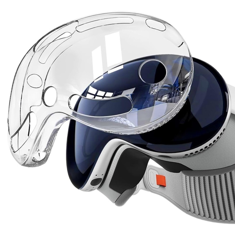 Beskyttelsesveske til Vision Pro MR - hodesett TPU+PC ripebeskyttelse