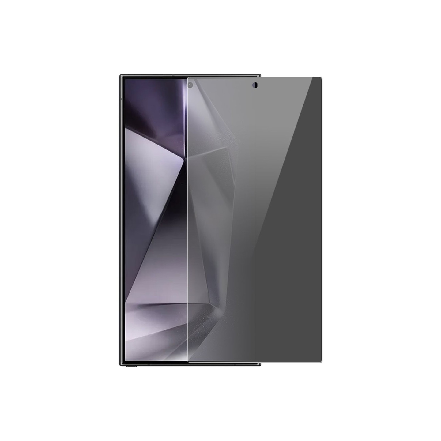 ENKAY For Samsung Galaxy S24 Ultra Anti - Spy Skjermbeskytter Full Dekning