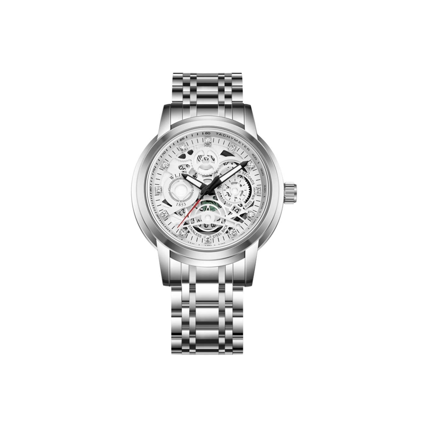 Miesten rannekello Rannekello WLISTH S518 Quartz Hopea