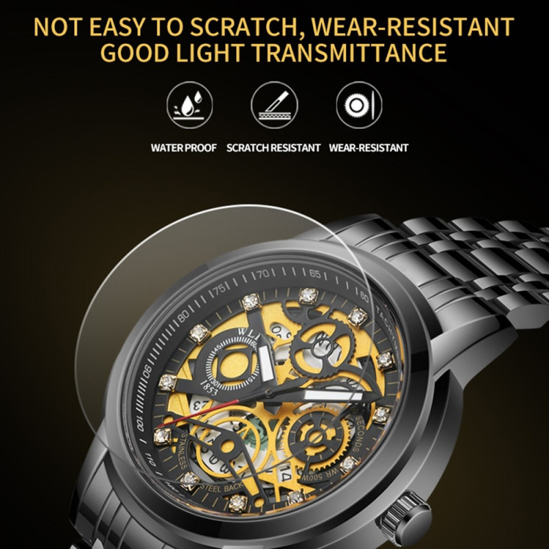 Herrearmbåndsur Armbåndsur WLISTH S518 Quartz Sølv