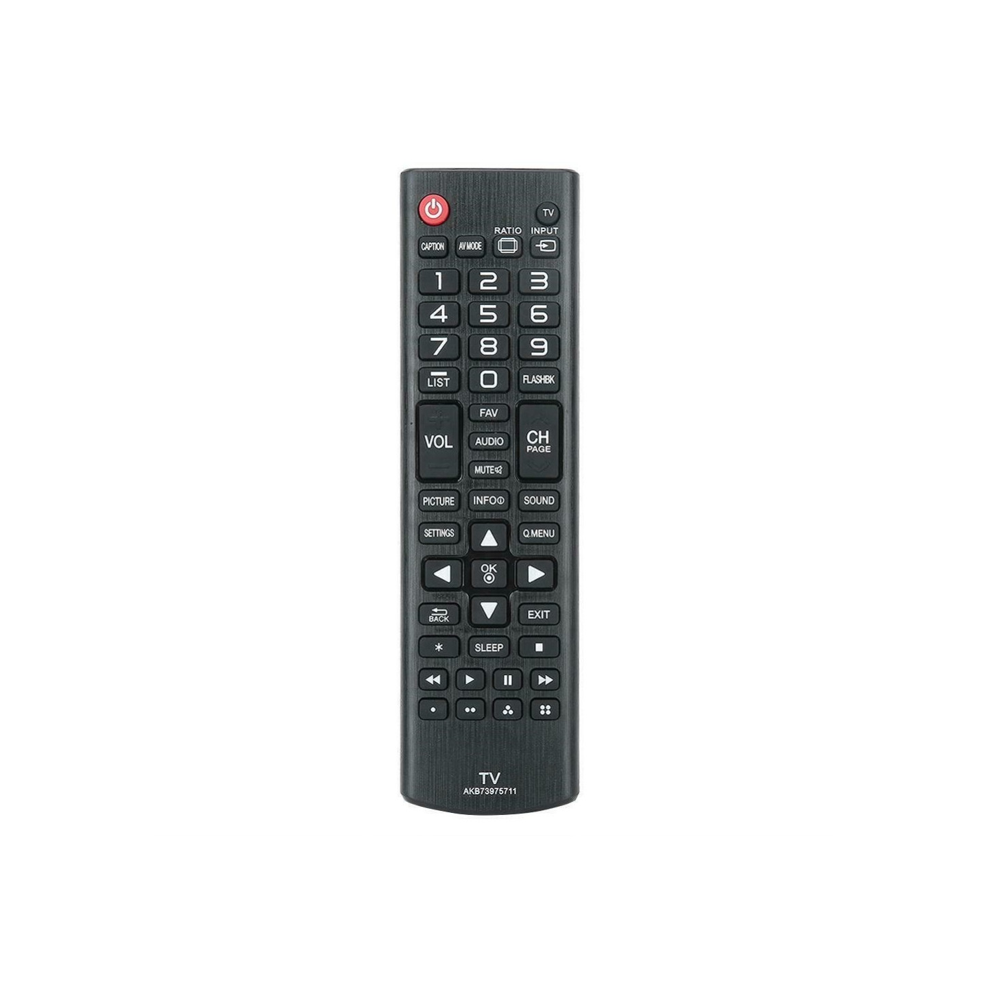 Udskiftning af tv - fjernbetjening til AKB73975711 LG 32LB550B 32LB550BUC