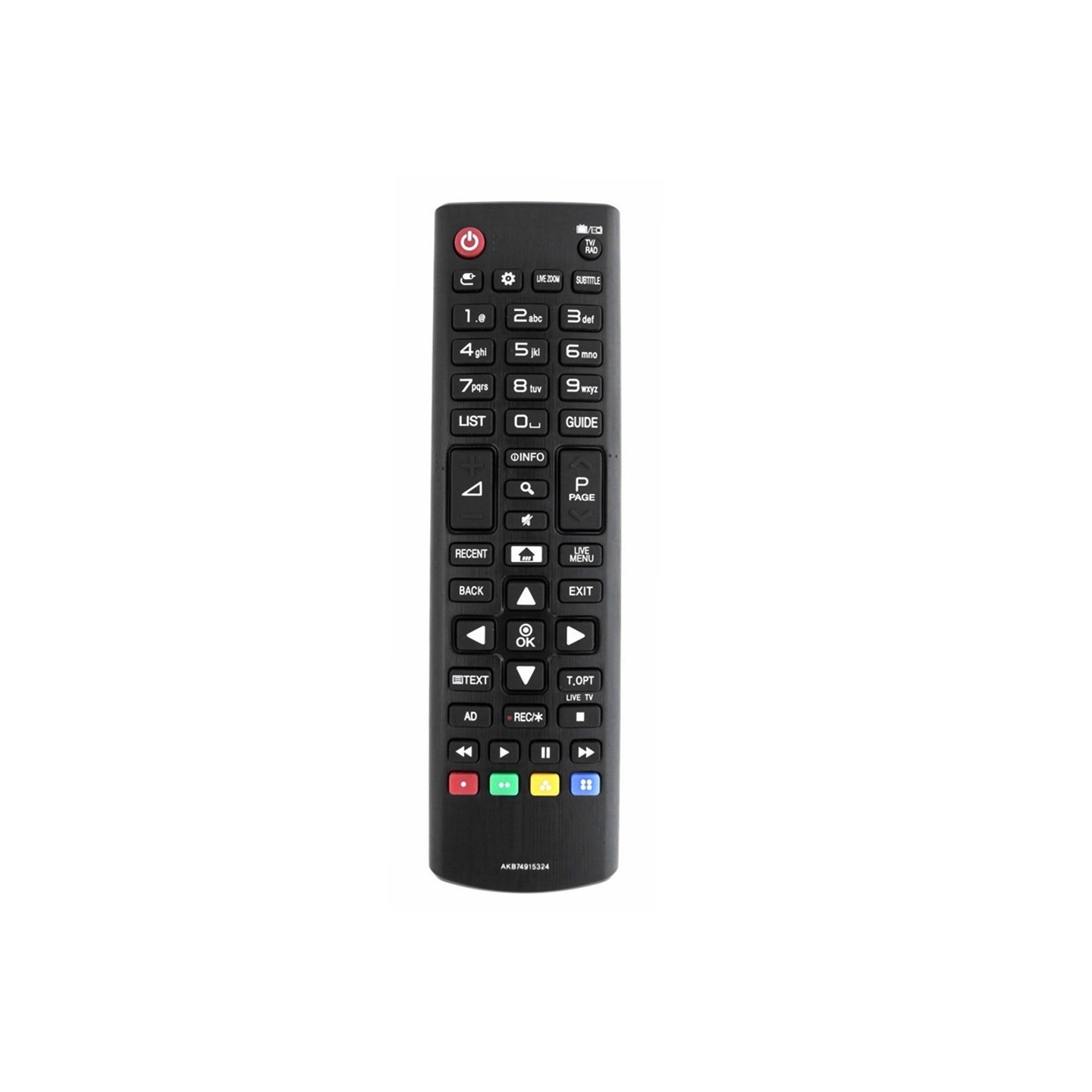 TV - fjernkontroll Erstatning for LG TV AKB74915324
