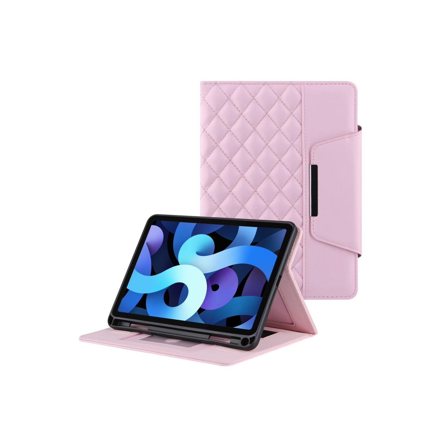 Til iPad 10.2 (2021)/(2020)/(2019) Sammenleggbart deksel - Rosa