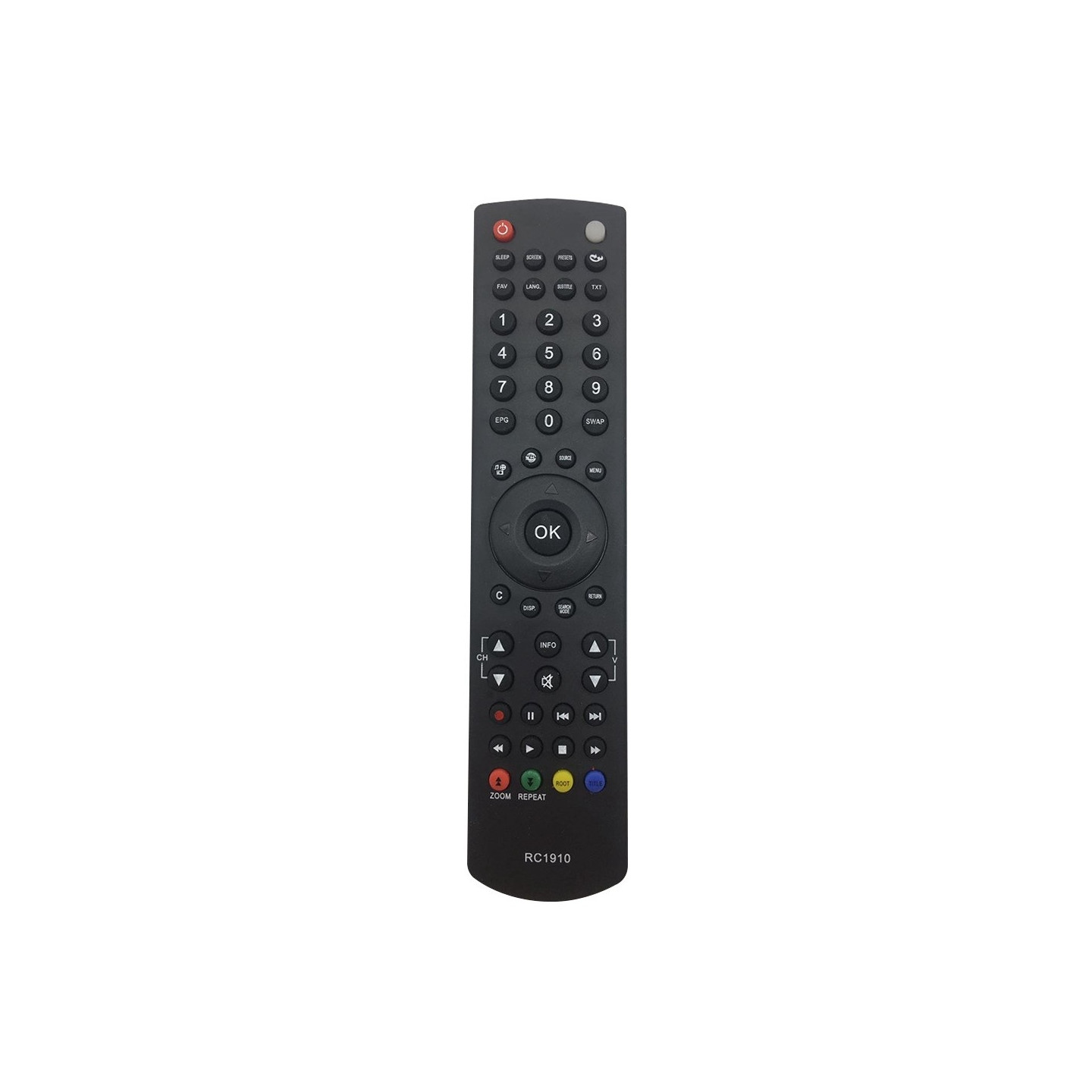 TV remote control Replacement for RC1910 TOSHIBA TV