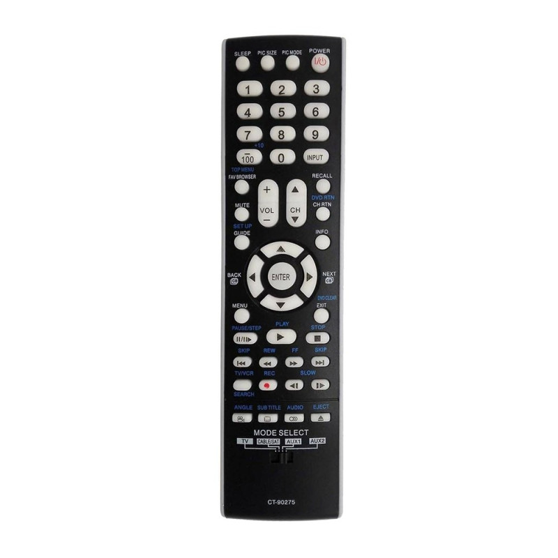TV - fjernkontroll Erstatning for CT90275 Toshiba TV 32HL37U 32HL67U 32HL67US 32LV37