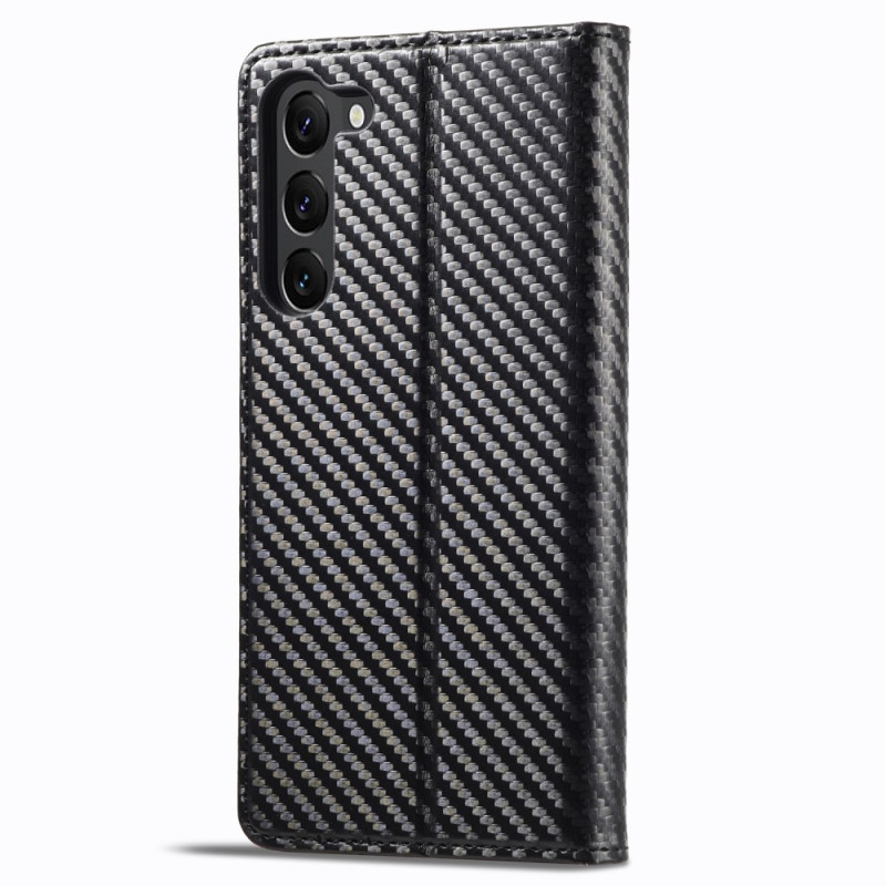 LC.IMEEKE Wallet Case for Samsung Galaxy S24+ - Black