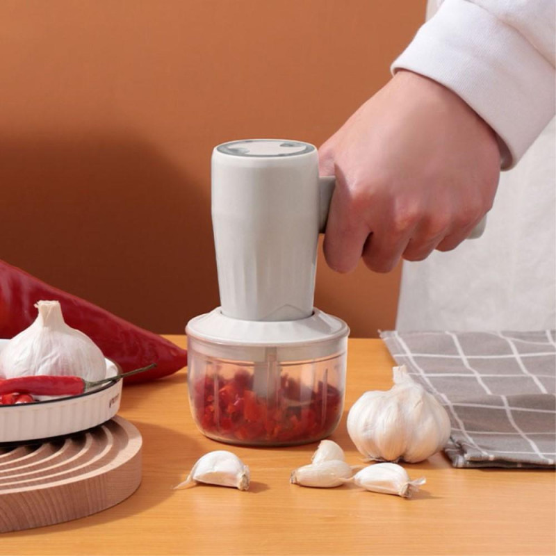 2 - in - 1 - käsisekoitin Sähköinen johdoton ladattava kulholla