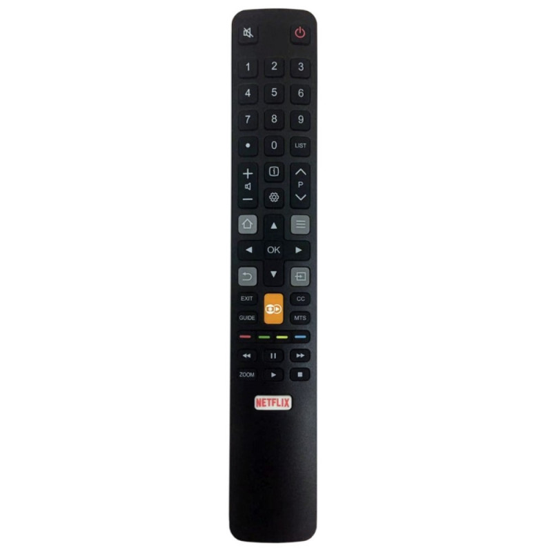 TV remote control Replacement for 06 - IRPT45 - HRC802N TCL TV
