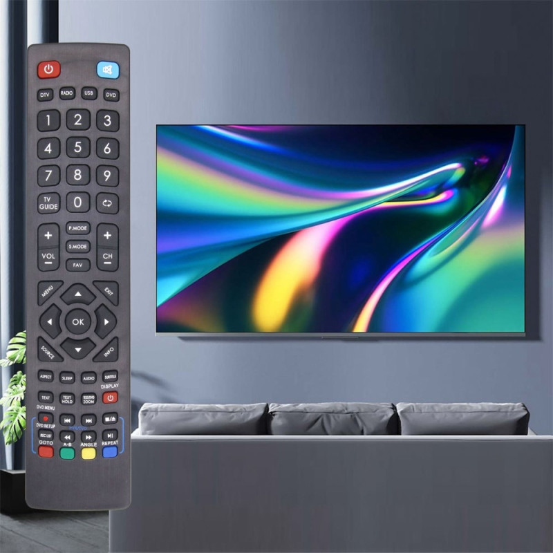 TV - fjernkontroll Erstatning for Blaupunkt Alba Bush Technika TV