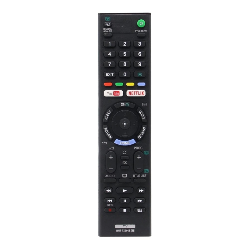 Tv - fjernbetjening erstatning til Sony RMT - TX300E RMT - TX300P RMT - TX300U