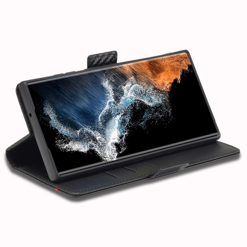 LC.IMEEKE Pung Taske til Samsung Galaxy S24 Ultra - Sort