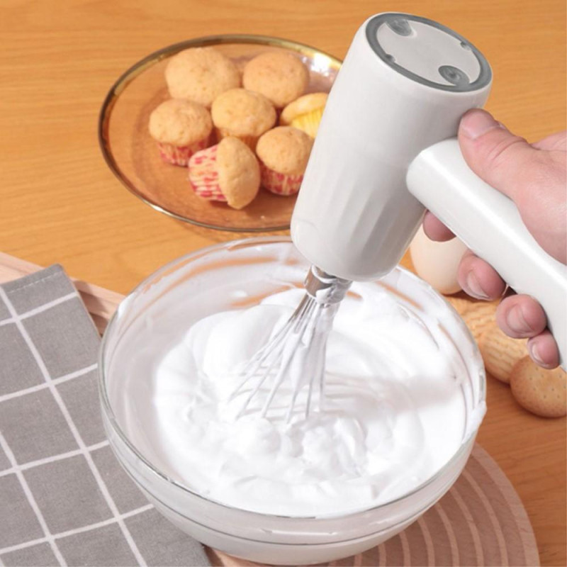2 - in - 1 Hand Mixer Electric Cordless Rechargeable with bowl