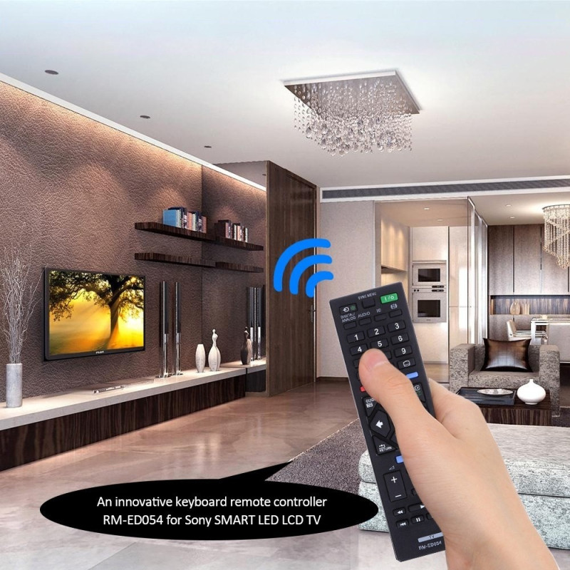 Television kaukosäätimen vaihto RM - ED054 Sony KDL - 32R420A KDL - 40R470A KDL - 46R470A
