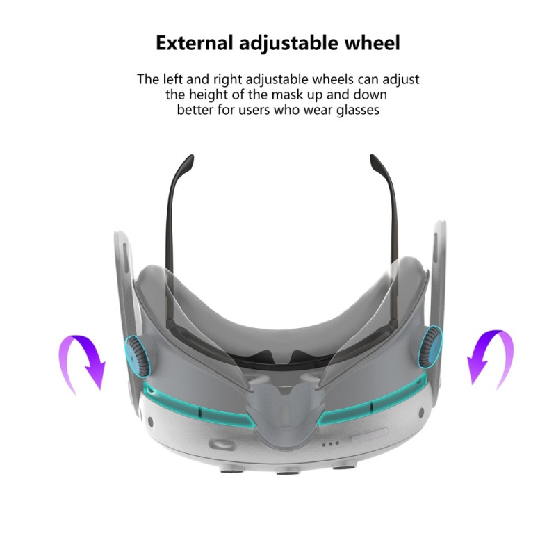 For Meta Quest 3 Toppdeksel Varmespredning Svamp Trykkavlastning