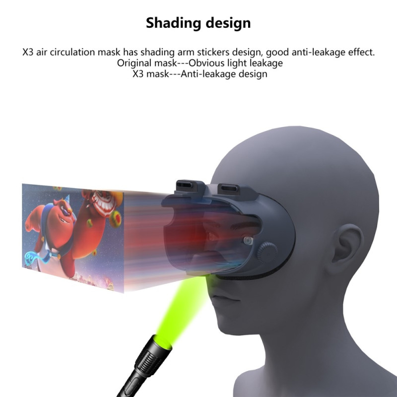 For Meta Quest 3 Top Cover Heat Dissipation Sponge Pressure Relief