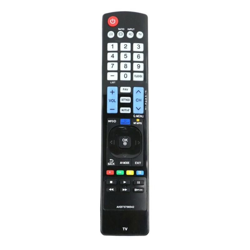 TV fjernbetjening Erstatning for AKB73756542 til LG TV