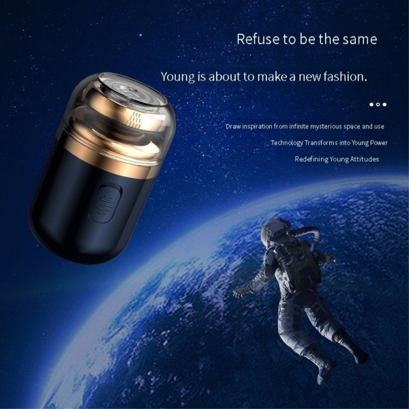 Mini Portable Electric Shaver 2 in 1 Nose Hair Razor Trimmer