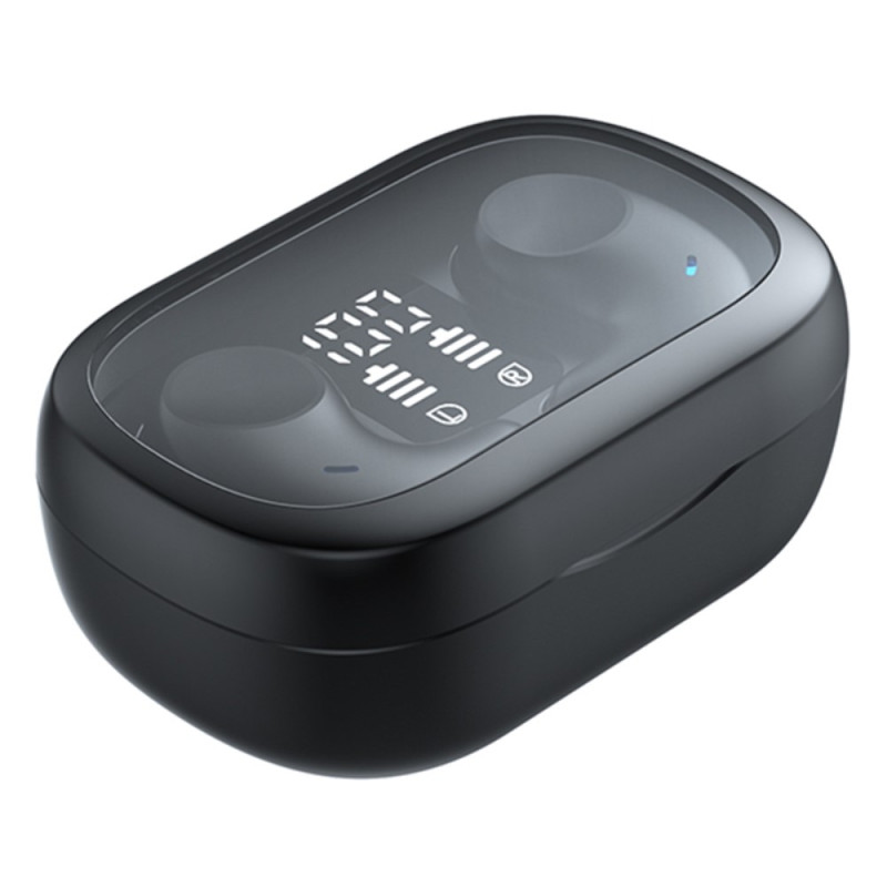 Sovehodetelefoner i øret for å sove med Bluetooth - hodetelefoner - svart