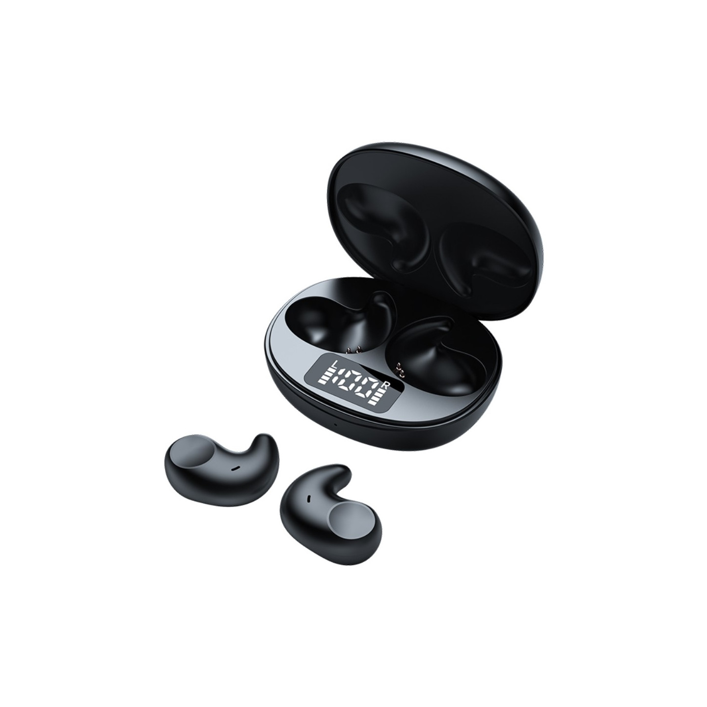 Korvassa nukkumaan Sleep Headphones Bluetooth - kuulokkeet - musta